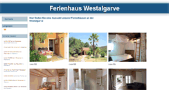 Desktop Screenshot of algarve-ferienhaus-naturschutzgebiet.de